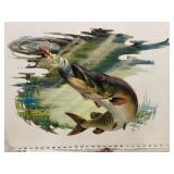Muskellunge Fish Wall Art Print - 15-Piece Set (Unframed)
