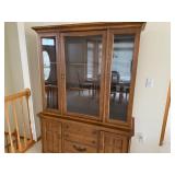 Style House Display Hutch Cabinet