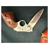 Stainless Steel Locking Gun Knife with 3" Blade
