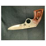 Stainless Steel Locking Gun Knife with 3" Blade