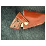 Stainless Steel Locking Gun Knife with 3" Blade