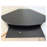 Black Corner Desk