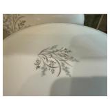 Noritake Great Silver Leaf Taryn Pattern 12 Piece China Set