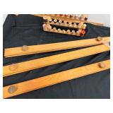 Wall Quilt Racks & Wooden Spool Holder