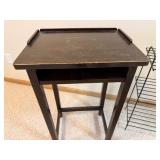 Vintage Furniture Grouping With Telephone Stand and Book Rack