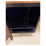 Solid Built Executive Desk With Wing