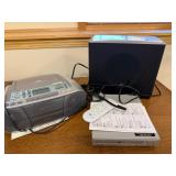 Audio Collection -Sony CFD-S01, Magnavox DVD, Monoprice Amplifer