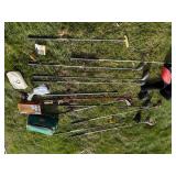 Variety of Golf Clubs & Balls