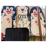 Snow Fun Lot with Sleds & Snow Shovels