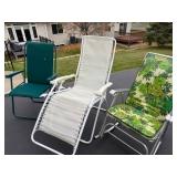 Lafuma Antigravity Lounge Chair, Rocker, & Green Lafuma Outdoor Chair