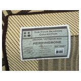 Four Seasons Collection Indoor/Outdoor Rug, Herringbone Design