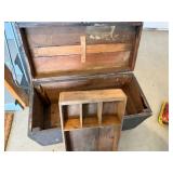 Vintage Wooden Trunk