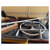 Garage Cleaning & Window Washing Supplies With Extension Pole