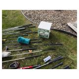 Golf Clubs in A Golf Bag, Ice Bucket, Etc.