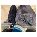 Starter or Backyard Camping Equipment-2 Person Tent, Sleeping Bags, Sleeping Pads, Mess Kit