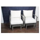 BRAND NEW 2pc Ryegate Glider Patio Chairs – Gray.