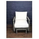 BRAND NEW 2pc Ryegate Glider Patio Chairs – Gray.