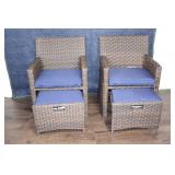 BRAND NEW - Threshold Halsted 5pc Wicker Patio Seating Set