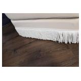 Alberhill Velvet Accent Chair with Fringe