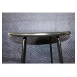 Stylish and Durable Metal Bistro Set for Outdoor Dining, Cushions Included, Black