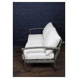 Brand New - Weathered Teak Patio Loveseat - Threshold