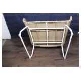 Opalhouse Wicker Chair + Half - White / Linen