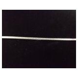 .925 Sterling Silver Green Turquoise Cabochon Pendant Necklace