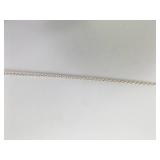 .925 Sterling Silver Faceted Amethyst Crystal Pendant Necklace