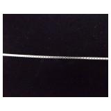 .925 Sterling Silver Red Jasper Cabochon Pendant Necklace