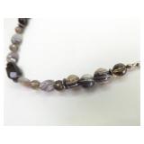 .925 Sterling Silver Clasp SILPADA Agate Choker Necklace