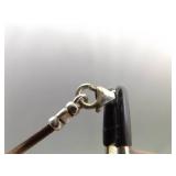 .925 Sterling Silver Clasp SILPADA Agate Choker Necklace