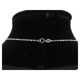 .925 Sterling Silver Primitive Carved Bone Frog Pendant Necklace