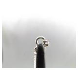 .925 Sterling Silver "FAITH", HOPE, LOVE" Articulated Charm Box Pendant Necklace