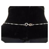 .925 Sterling Silver Celtic Knot Star Pendant Necklace