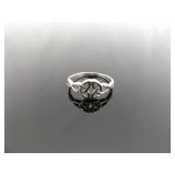 .925 Sterling Silver Celtic Knot Ring Size 7