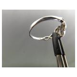 .925 Sterling Silver Celtic Knot Ring Size 7