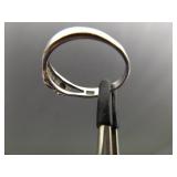 .925 Sterling Silver Sun and Moon Ring Size 9