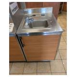 DUKES COMMERCIAL STAINLESS STEEL SINK WITH CABINET