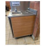 DUKES COMMERCIAL STAINLESS STEEL SINK WITH CABINET