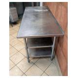 DUKES STAINLESS STEEL 3-TIER PREP TABLE