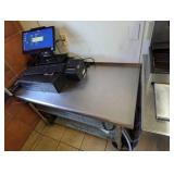 DUKES STAINLESS STEEL 3-TIER PREP TABLE