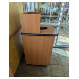 PLYMOLD COMMERCIAL WASTE RECEPTACLE (TAN)