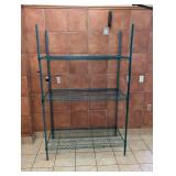 METRO COMMERCIAL 3-TIER STAINLESS STEEL SHELVING (GREEN)