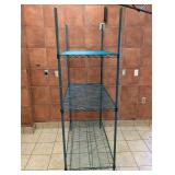 METRO COMMERCIAL 3-TIER STAINLESS STEEL SHELVING (GREEN)