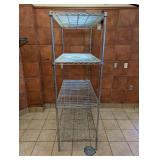 METRO COMMERCIAL 4-TIER STAINLESS STEEL SHELVING