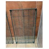 (2) METRO STAINLESS STEEL SHELVING