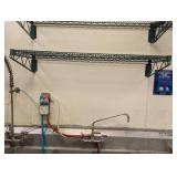 NSF STAINLESS STEEL SHELVING (GREEN)