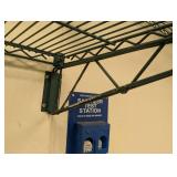 NSF STAINLESS STEEL SHELVING (GREEN)