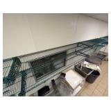 NSF STAINLESS STEEL SHELVING (GREEN)