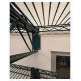 NSF STAINLESS STEEL SHELVING (GREEN)